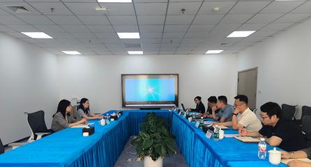 雄安新區工科數局副局長劉翔調研養護科技公司，推動新材料技術推廣服務發展